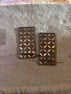 Decorative Metal Wall Panels in Bronze - Brand Unspecified